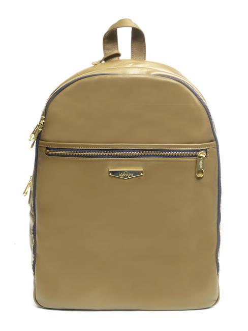 KIPLING NEW DEEDA Zaino porta pc 15" gold lea - Zaini da lavoro porta PC