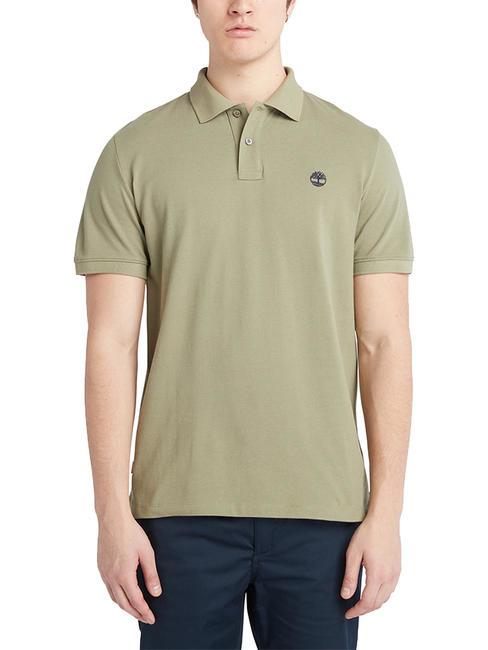 TIMBERLAND MILLERS RIVER Polo piqué cassel earth - Polo Uomo
