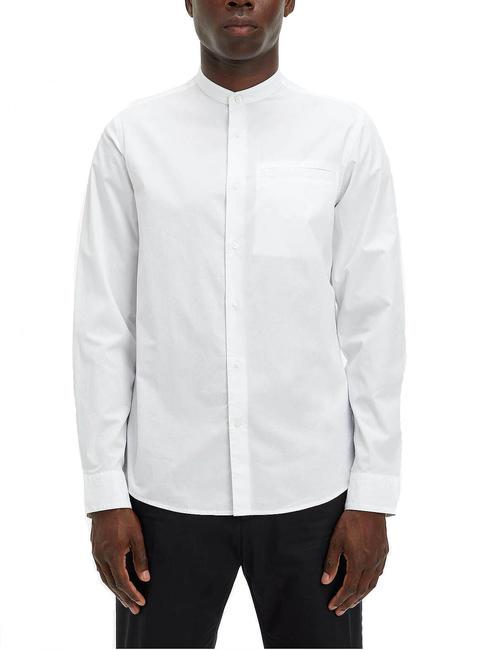 CALVIN KLEIN LIGHT POPLIN Camicia in cotone Bright White - Camicie Uomo