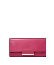 GIANNI CHIARINI LILY Pochette clutch in pelle con tracolla bouganville - Borse Donna - 1