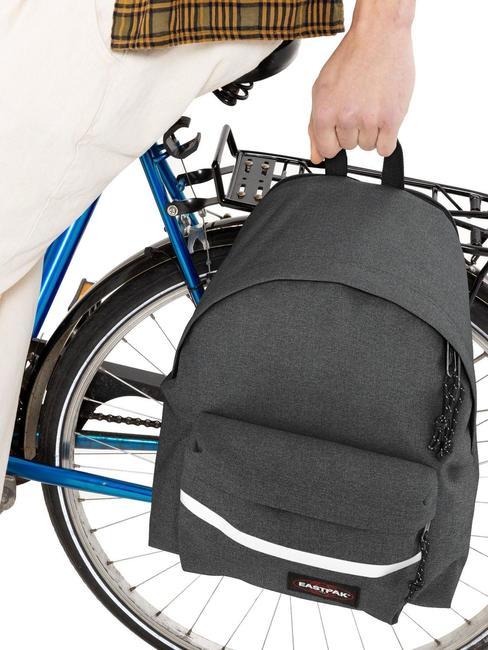 EASTPAK PADDED BIKE Zaino con ganci per bici BlackDenim - Zaini da lavoro porta PC