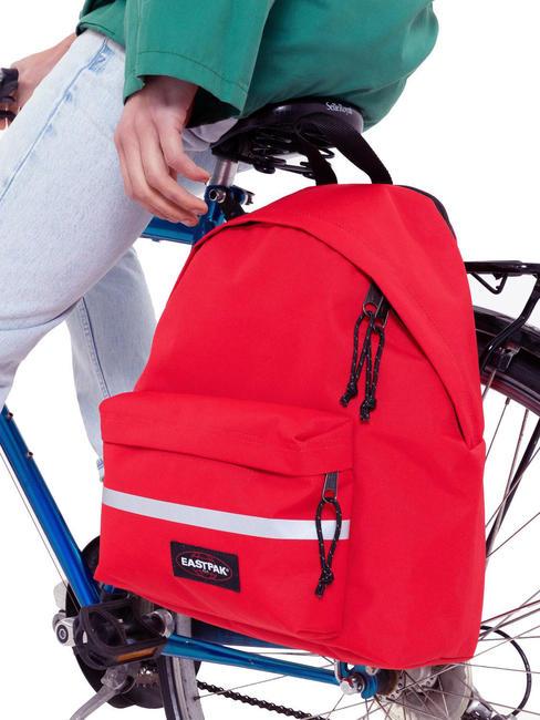 EASTPAK PADDED BIKE Zaino con ganci per bici Sailor Red - Zaini da lavoro porta PC