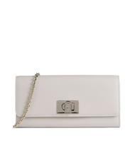 FURLA 1927 Portafoglio XL con tracollina perla - Portafogli Donna - 1