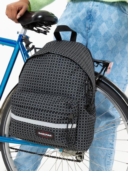 EASTPAK PADDED BIKE Zaino con ganci per bici refleks black - Zaini da lavoro porta PC