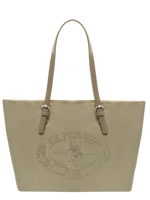 U.S. POLO ASSN. SPRINGFIELD Shopping Bag light taupe - Borse Donna