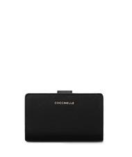 COCCINELLE METALLIC SOFT Portafoglio Medio in pelle - Beauty Case