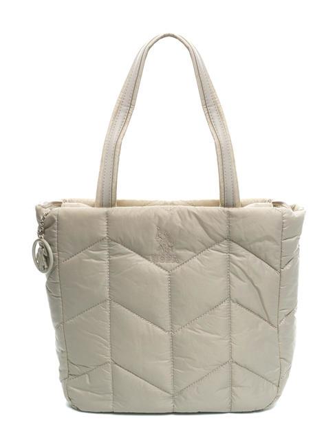 U.S. POLO ASSN. CAPE GIRADEAU Quilted bag grande beige - Borse Donna