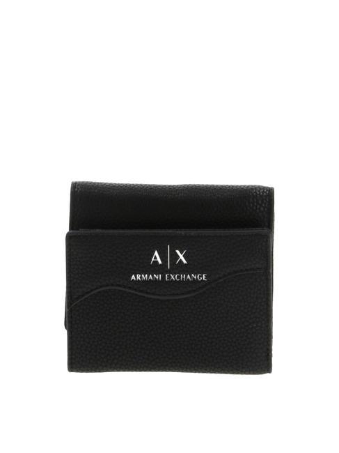 ARMANI EXCHANGE WAVE Portafoglio mini Nero - Portafogli Donna