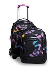 SEVEN MELT GIRL JACK Zaino trolley sganciabile 3 ruote Nero - Zaini con carrello - 1