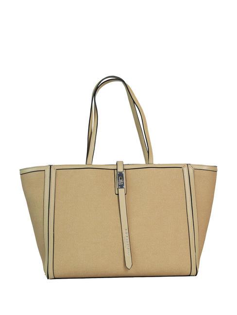 ERMANNO SCERVINO OMA Shopping bag con pannelli sand - Borse Donna