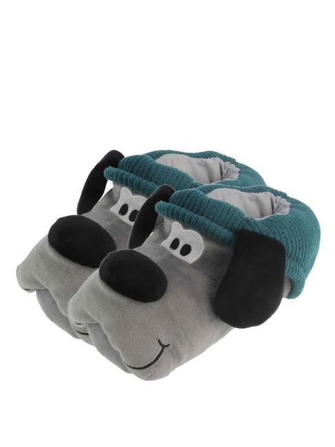 SJGANG CAGNOLINI Pantofole moppine grigio - Scarpe Bambino