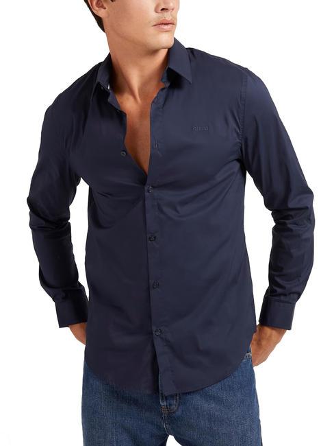 GUESS CORE  Camicia a maniche lunghe smartblue - Camicie Uomo