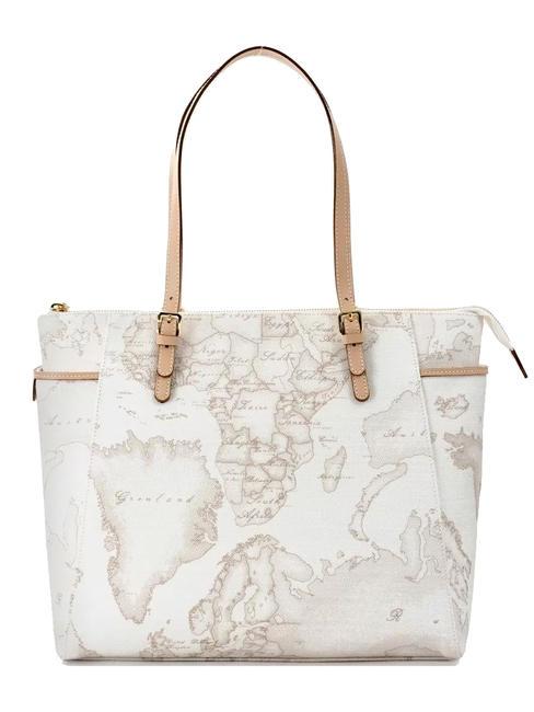 ALVIERO MARTINI PRIMA CLASSE GEO WHITE Borsa tote grande a spalla bianco - Borse Donna
