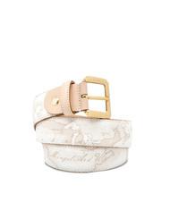 ALVIERO MARTINI PRIMA CLASSE GEO WHITE Cintura accorciabile - Cinture