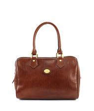 Pierre Cardin Borsa A Bauletto Donna In Vera Pelle Made In Italy – 30x21x13 Cm – Tracolla Regolabile E Rimovibile