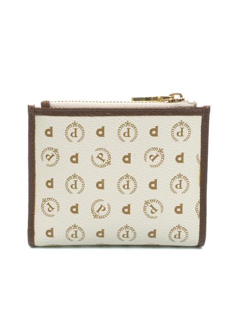 POLLINI HERITAGE Portafoglio compatto avorio/marrone - Portafogli Donna