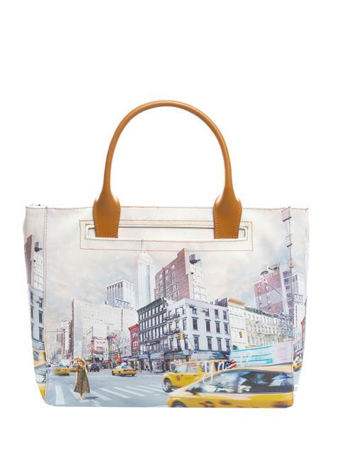 YNOT YESBAG  Borsa a mano, con tracolla, stampa all over ny tower - Borse Donna