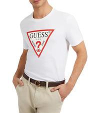 GUESS ORIGINAL T-shirt con logo purwhite - T-shirt Uomo - 1