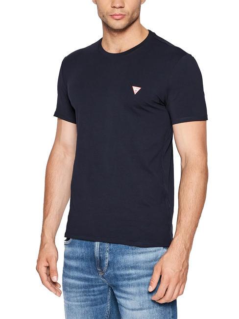GUESS ORIGINAL T.shirt con logo smartblue - T-shirt Uomo