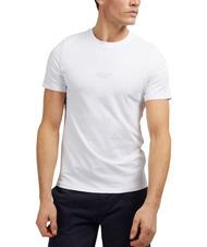 GUESS AIDY T-shirt scritta in tinta purwhite - T-shirt Uomo - 1
