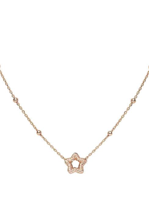 AMEN COCCOLE Collana in argento con stella rose - Collane