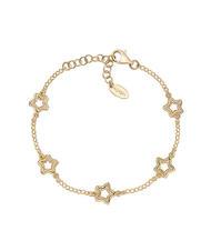 AMEN COCCOLE Bracciale placato oro stelle - Bracciali Donna