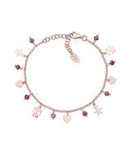 AMEN BOBOLINI Bracciale con zirconi rubino - Bracciali Donna