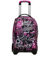 SEVEN JACJ CHULKY Zaino con Carrello Sganciabile ROSE VIOLET          - Zaini con carrello - 1