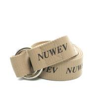TRUSSARDI NUWEV Cintura in canvas e pelle - Cinture