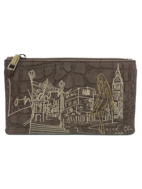 YNOT EMMA Bustina Necessaire london taupe - Bustine & Necessaire