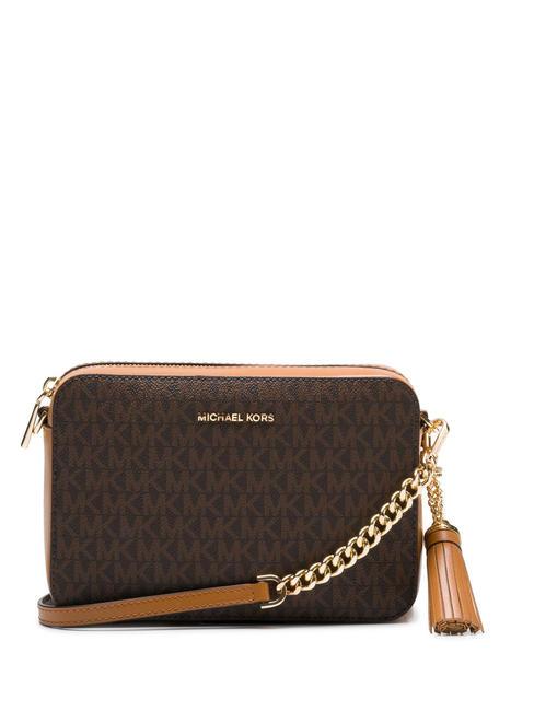 MICHAEL KORS JET SET M Mini Bag a tracolla cuoio - Borse Donna