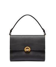 COCCINELLE BINXIE Borsa cartelletta pelle martellata Nero - Borse Donna - 1