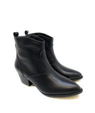 GUESS BOYTA Tronchetti in pelle NERO - Scarpe Donna - 1