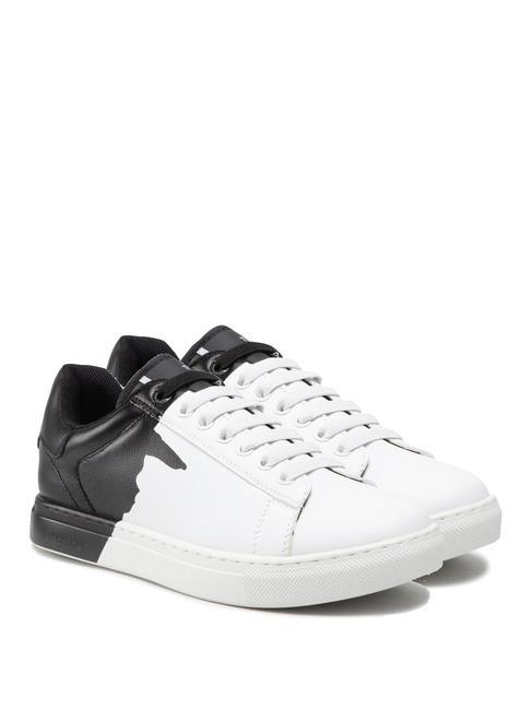 TRUSSARDI DEREK Sneakers Bambino white/black - Scarpe Bambino