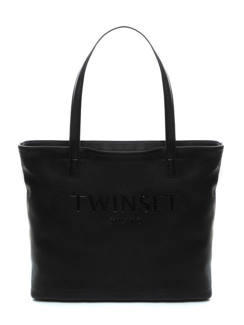 TWINSET OVAL T Shopping bag nero - Borse Donna