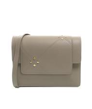 BORBONESE CARRE Tracolla con patta tortora - Borse Donna - 1