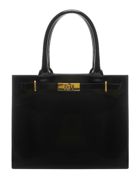 BORBONESE OUT OF OFFICE Shopping bag media Nero - Borse Donna