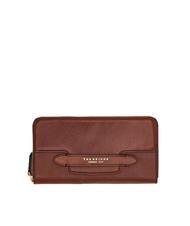 THE BRIDGE LUCREZIA Portafoglio in pelle zip around MARRONE - Portafogli Donna - 1