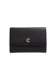 COCCINELLE MYRINE Portafoglio medio in pelle Nero - Portafogli Donna - 1