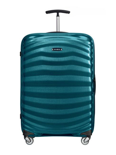 SAMSONITE LITE-SHOCK Trolley extra-large, ultraleggero petrolblue - Trolley Rigidi