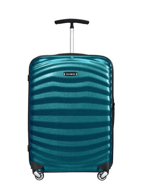 SAMSONITE LITE-SHOCK Trolley misura media, ultraleggero petrolblue - Trolley Rigidi