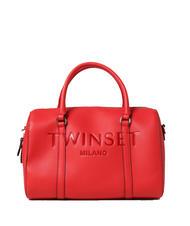 TWINSET LOGO EMBOSSED Borsa bauletto con tracolla - Borse Donna