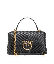 PINKO CLASSIC LADY LOVE BAG Borsa puff chevron - Borse Donna