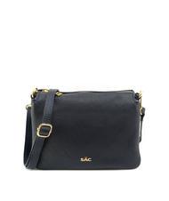 LESAC SIMONA Borsa a tracolla tris pelle dollaro - Borse Donna