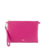LESAC CLAUDIA Pochette con tracolla pelle dollaro fuxia - Borse Donna - 1