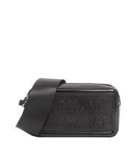 ARMANI EXCHANGE EMBOSSED Borsa camera a tracolla Nero - Borse Donna - 1