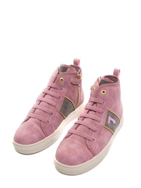 TRUSSARDI PADDY MID KIDS Sneakers a stivaletto pink - Scarpe Bambino