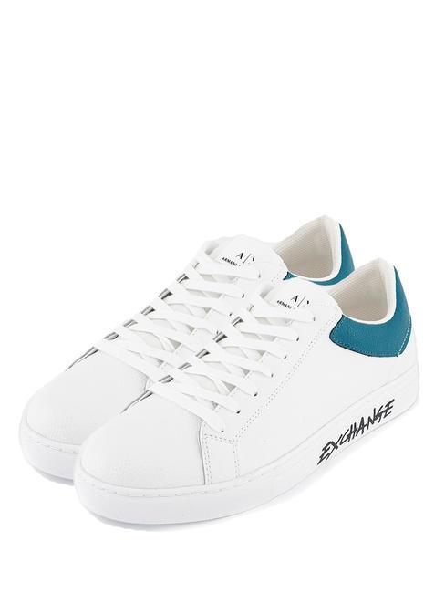 ARMANI EXCHANGE Sneaker pelle Sneakers optic white+lake - Scarpe Donna