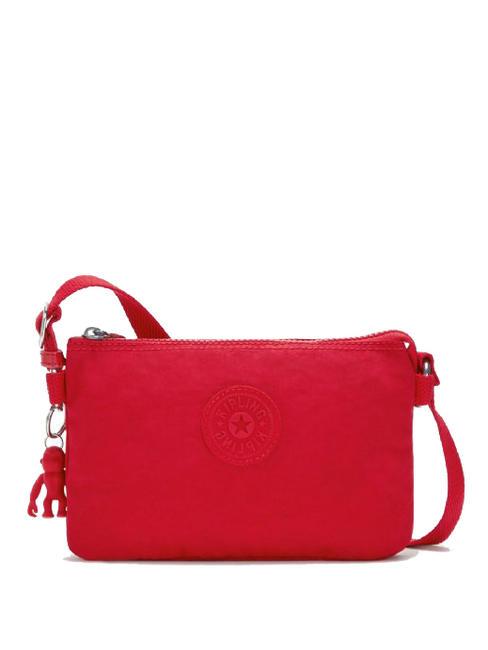 KIPLING CREATIVITY S Mini bag a tracolla red rouge - Borse Donna