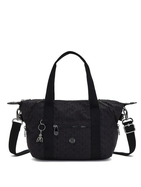KIPLING ART MINI Mini bag a mano signature black qvc - Borse Donna